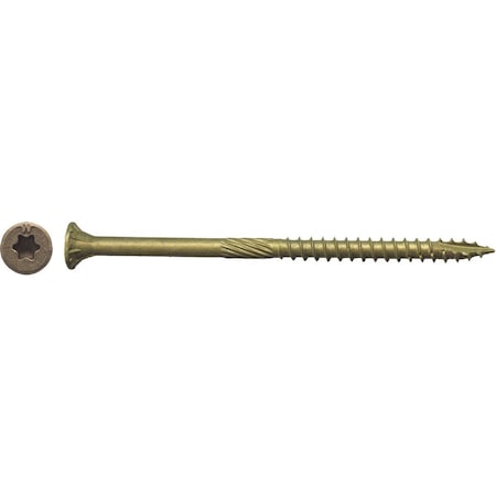 Big Timber No. 9 x 3 In. Bronze Flat Head Wood Screw, 395PK 5BTX93